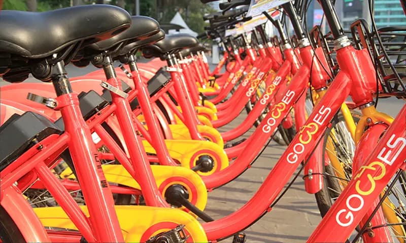 Sepeda Gowes Bike Sharing (Foto: LAW JUSTICE/Ulin Nuha)