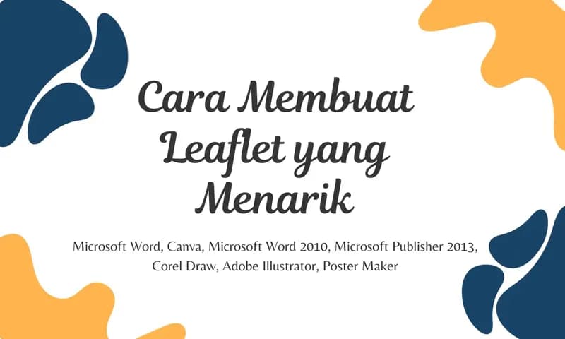 Cara Membuat Leaflet (Foto:Parboaboa/Ester)