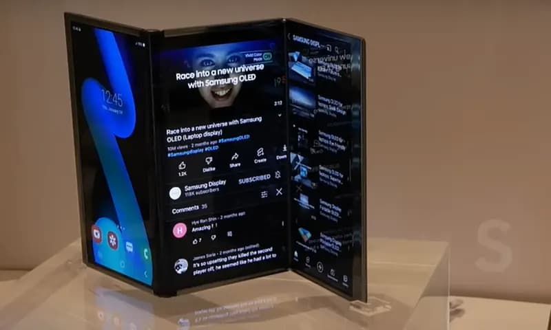 Samsung Pamer Deretan Desain Ponsel Layar Lipat Terbarunya