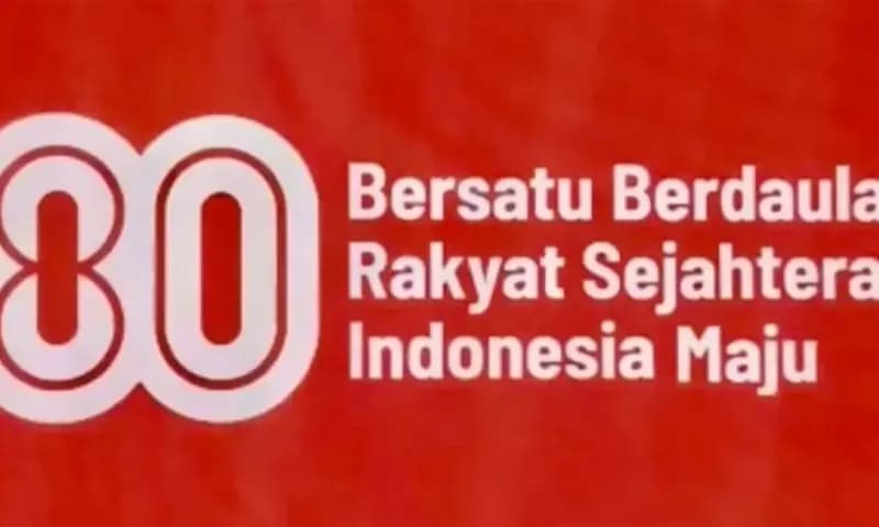 Ilustrasi Logo resmi HUT Ke 80 RI.(Foto: Dok. ANTARA)