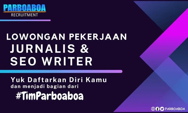 Lowongan kerja jurnalis dan seo writer (Foto: Parboaboa/Subastian)