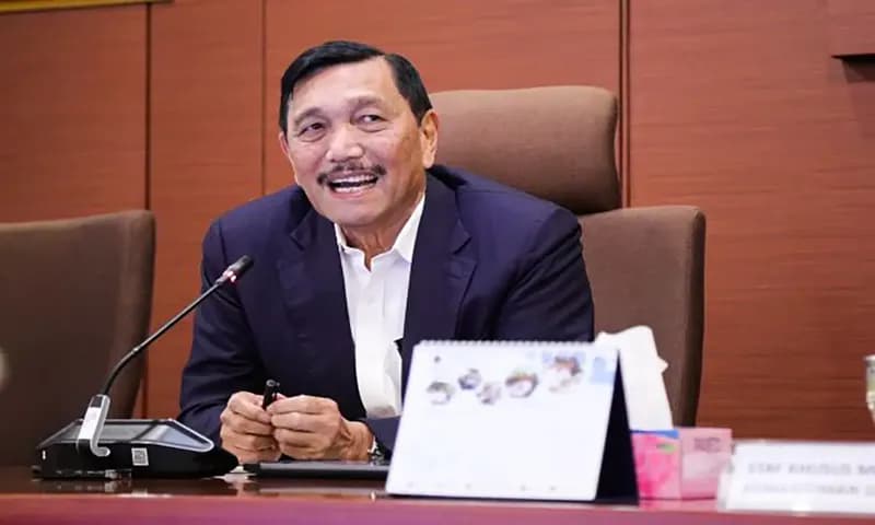 Luhut: Sudah Vaksin 2x, Tak Ada Komorbid, Jalan-jalan Saja (Foto Kemenko Marves)
