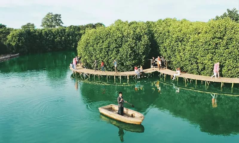 Wisata Maerokoco Semarang, Jawa Tengah, (Foto: Instagram/@seputarsemarang)