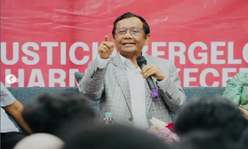 Pakar Hukum Tata Negara, Mohammad Mahfud MD. (Foto: Instagram/@mohmahfudmd)