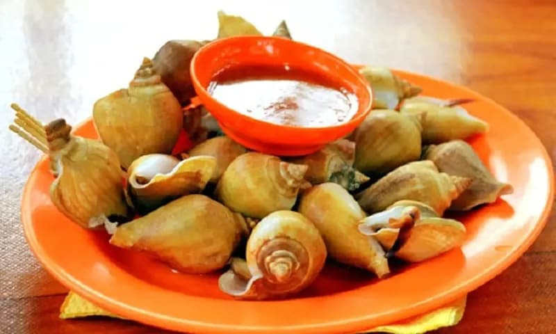 Makanan khas Batam/Gonggong, foto: Zona Makan