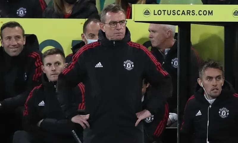 Ralf Rangnick pelatih Manchester United (Foto: Reuters)
