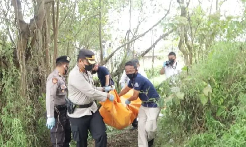 Penemuan mayat perempuan di Tebing Tinggi (Foto: Antara News)