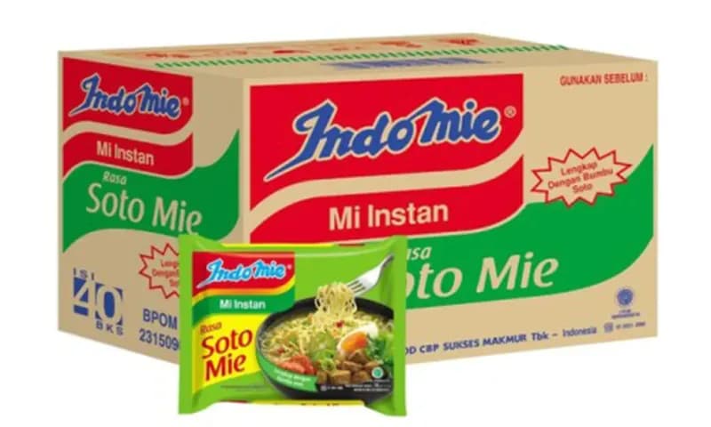 Indomie, Indofood yang menjadi favorit hampir semua orang. (Foto:Instagram/@indomie)