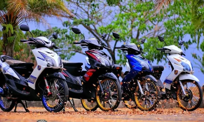 Modifikasi motor mio (Foto: Instagram/@miosoul_modifikasi)