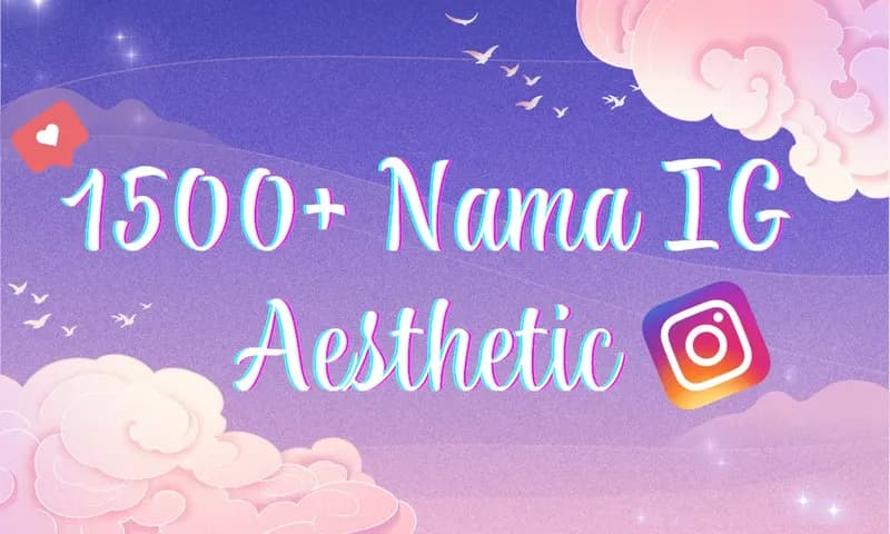 Nama IG Aesthetic (Foto: Parboaboa/Yesica Gulo)