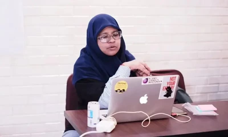 Ketua AJI Indonesia, Nany Afrida menilai bahwa sejumlah pasal dalam Revisi Undang-Undang (RUU) Nomor 32 Tahun 2022 tentang Penyiaran versi Maret 2024 dianggap bermasalah. (Foto: Dok Nany Afrida)