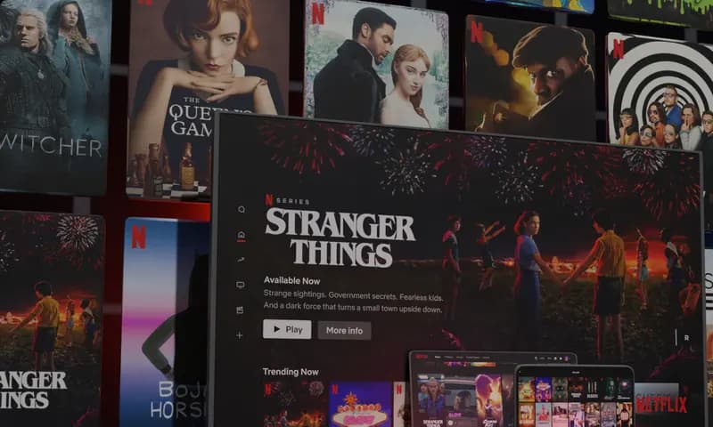 Ilustrasi cara mengatur resolusi Netflix