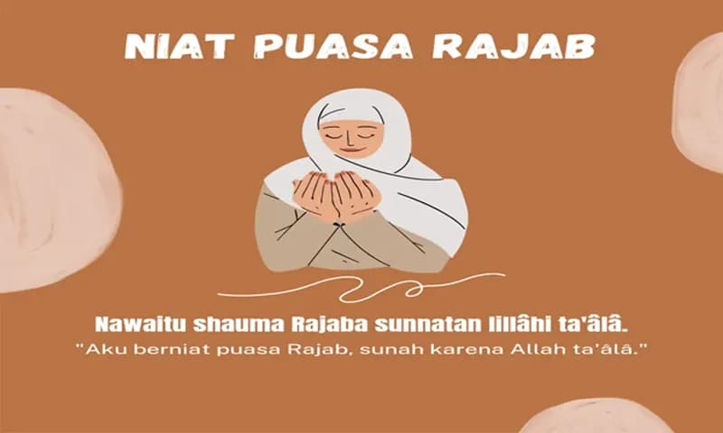 Niat Puasa Rajab (Foto: Parboaboa/Ratni)