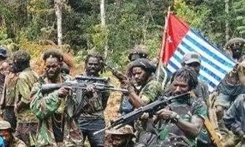 Foto kelompok Organisasi Papua Merdeka. (Foto: Wiki OPM)