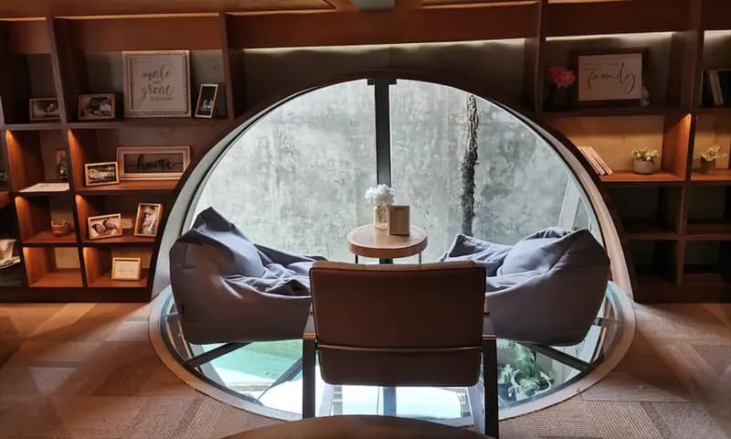 Foto Sebuah Perpustakaan di Tengah Kota. (Foto: Dok. JP)