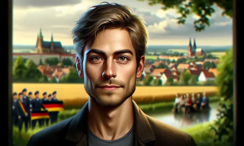 Ilustrasi wajah orang Jerman yang jarang senyum (Foto: Parboaboa/Ratni)