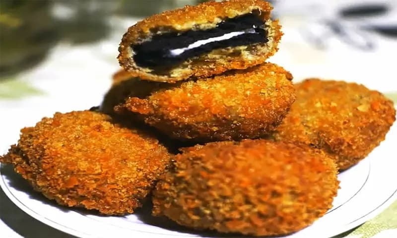 Resep oreo goreng