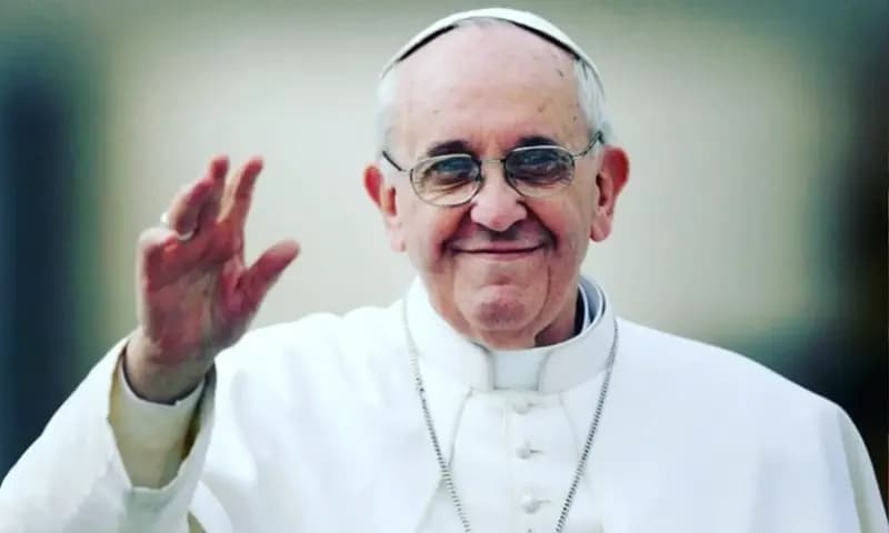 Paus Fransiskus Pemimpin Tertinggi Gereja Katolik (Foto: Instagram @yayasanseriamal)