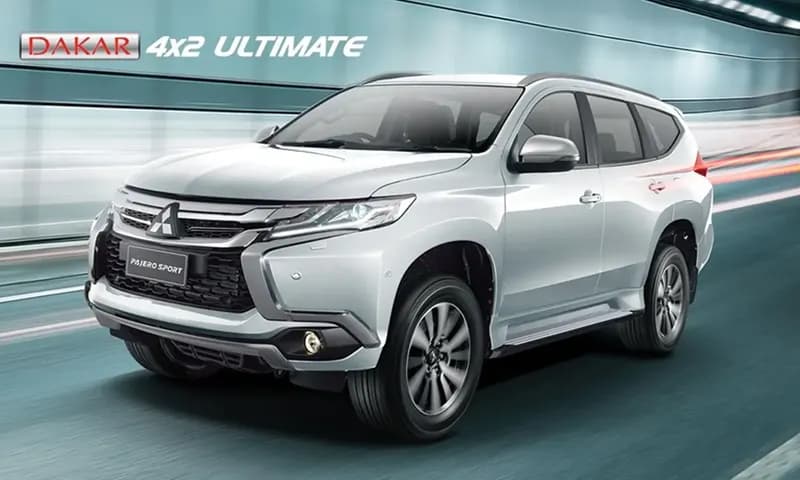 Mitsubishi All New Pajero Sport Dakar 4x2 Ultimate Quartz White Metallic.