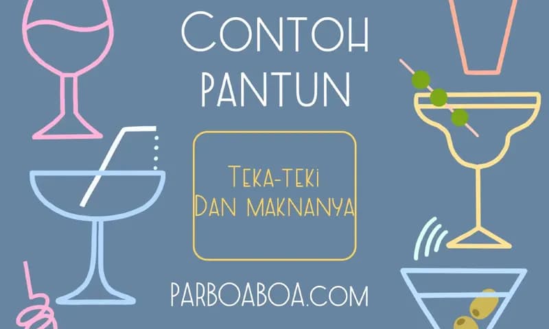 contoh pantun teka-teki dan maknanya (Foto: Parboaboa/Wulandharahap)