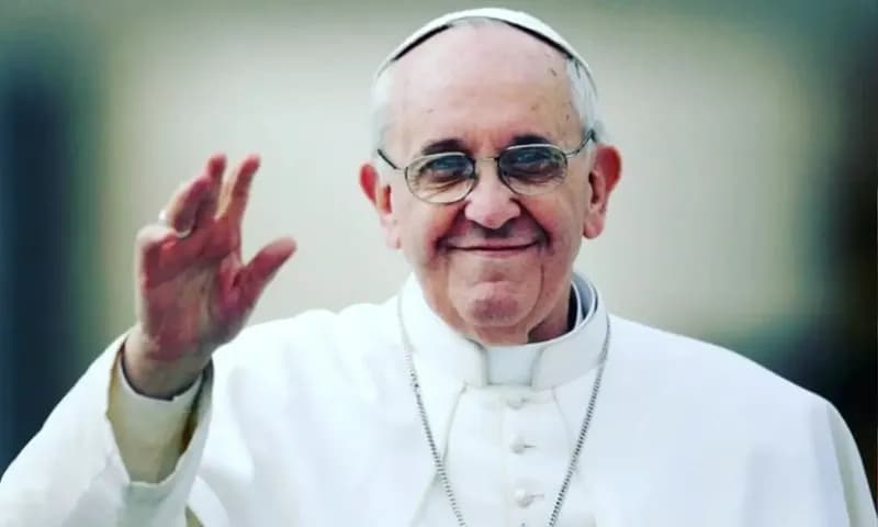 Potret pemimipin Gereja Katolik dunia, Paus Fransiskus. (Foto: Instagram/@yayasanseriamal)
