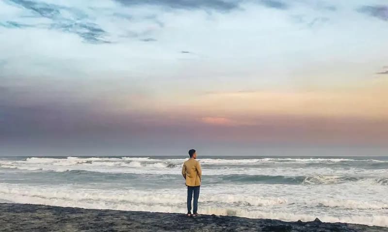 Wisata pantai di Cianjur, Jawa Barat (Foto: Instagram/@acdani_)