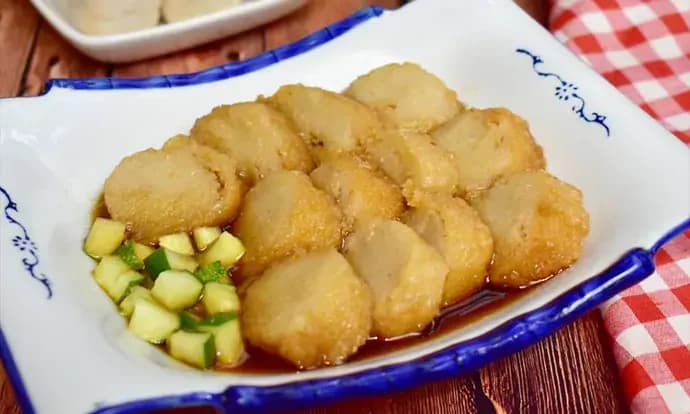 Pempek tanpa ikan