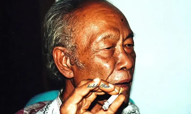 Sastrawan Indonesia, Pramoedya Ananta Toer. (Foto: PARBOABOA/ P. Hasudungan Sirait)