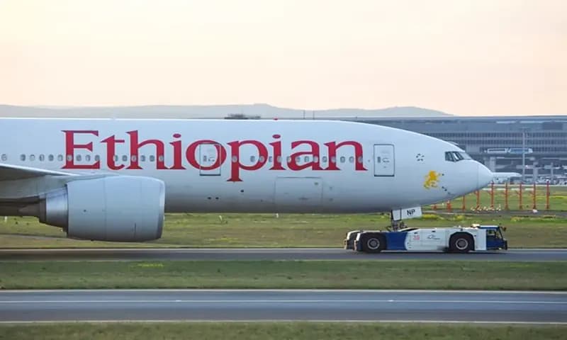 Pesawat maskapai Ethiopian Airlines (Foto: KOMPAS.com/Shutterstock)