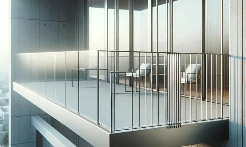 Model pagar balkon minimalis terbaru (Foto: PARBOABOA/Wanovy Hutapea)