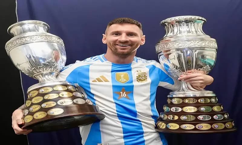 Lionel Messi pemain sepak bola terbaik dan gaji tertinggi. (Instagram/@leomessi)