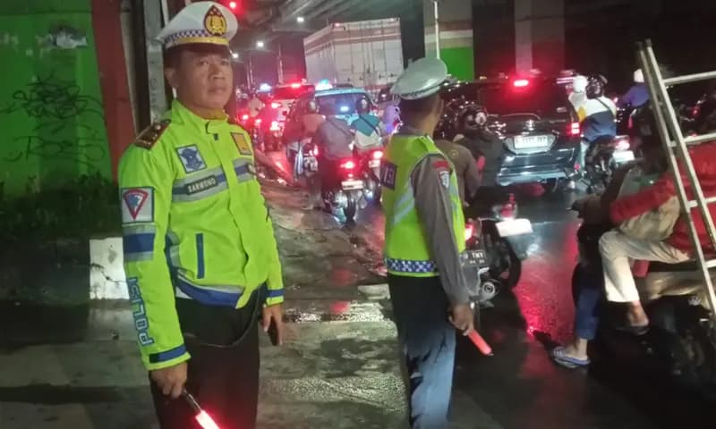 Gambar Sebuah Instansi Yang Sedang Melakukan Operasi Lilin 2024. (Foto: X/@TMCPoldaMetro)