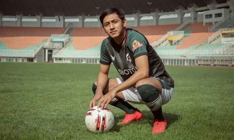Penyerang TIRA-Persikabo, Hanis Sagara Putra (Foto: Instagram/@sagaraputra10)