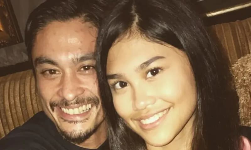 Potret Reuben Elishama dengan putrinya Taj Belleza Elishama (Foto: Instagram/@reuben_elishama)