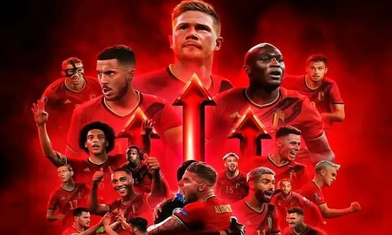 Timnas Belgia (Foto: Instagram/@belgianreddevils)