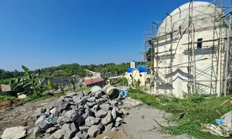 Polemik Proyek Holyland Karanganyar. (Foto: Dok. Kompas)