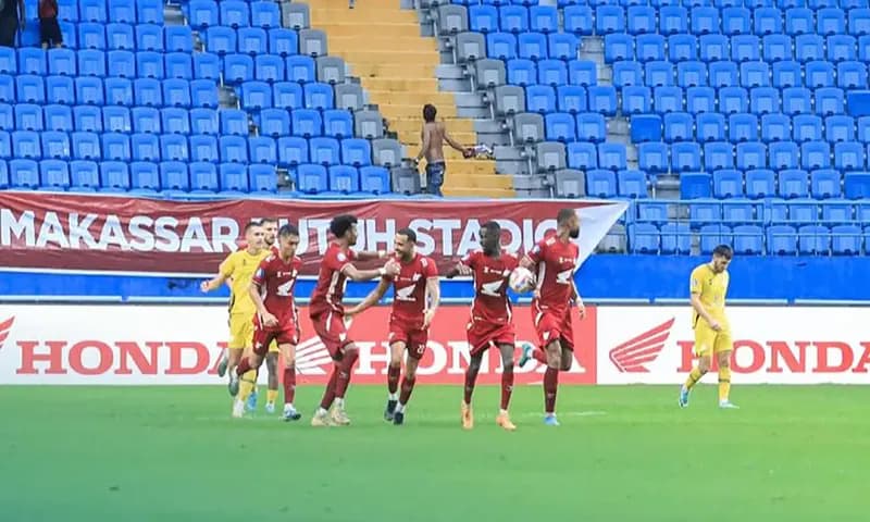 PSM Makassar vs Barito Putera. (Foto: Instagram/@liga1match)