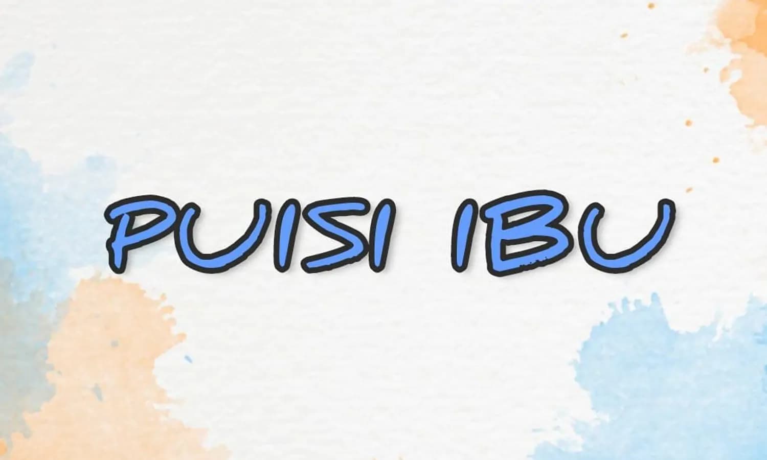 Puisi Ibu (Foto: Parboaboa/Sarah)