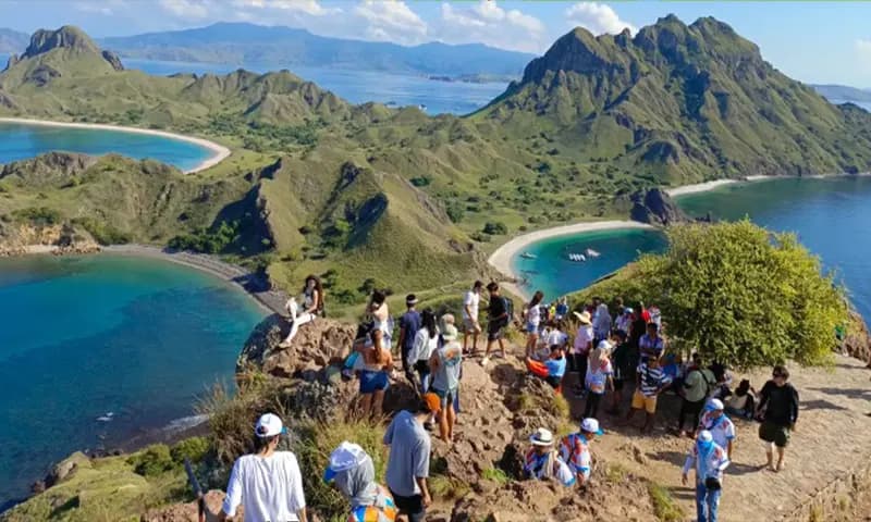 Pulau Padar, Kabupaten Manggarai Barat, Nusa Tenggara Timur (NTT). (Foto:IG/@labuanbajoku)