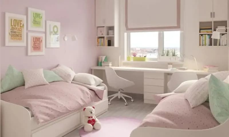Desain kamar tidur remaja putri ala Korea, foto: Popmama.com