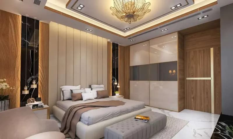 7 Inspirasi Model Plafon PVC Kamar Tidur Terbaru