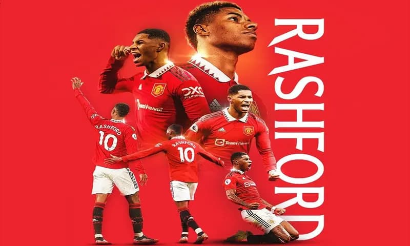 Striker Manchester United, Marcus Rashford berhasil memenangkan penghargaan PFA Fans Player of the Year musim 2022/2023. (Foto: Instagram/@manchesterunited)