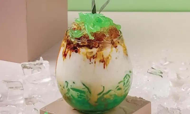 Resep cendol (Foto: Instagram@Kopi.feelingbrew)