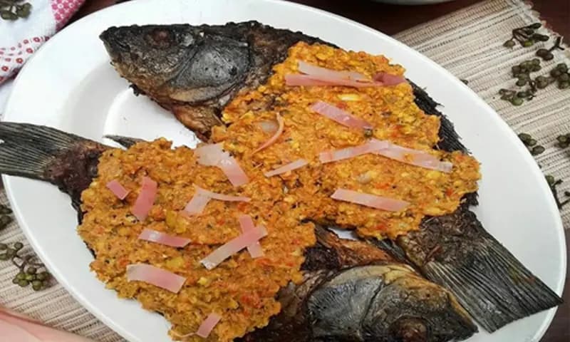 Resep Ikan Natinombur khas Batak Toba (Foto: Instagram/@ihs_nyapane2020)