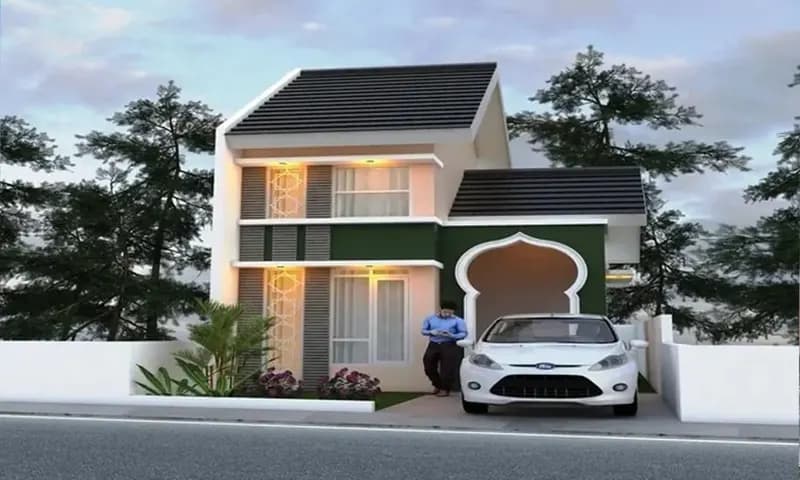Rumah minimalis islami, foto: Pinterest