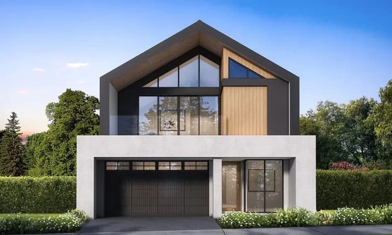 Desain rumah modern simple, foto: ansahomes.com.au