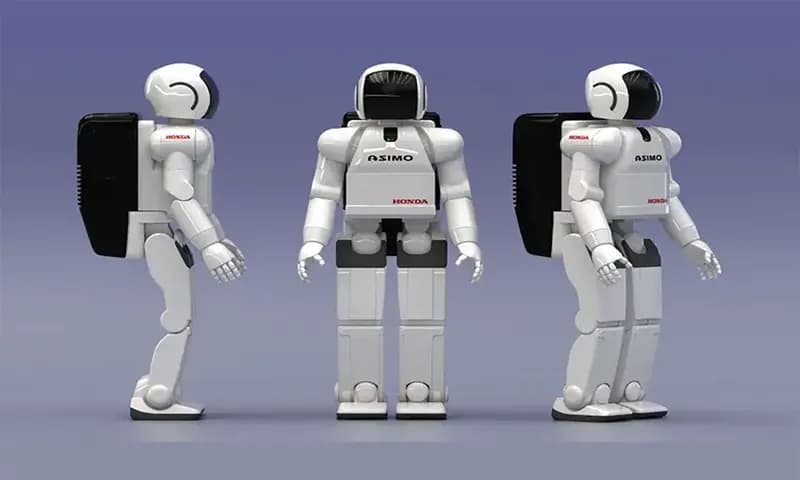 Salah satu robot tercanggih di dunia, ASIMO (www.oto.com)