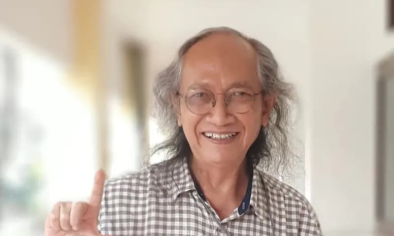 Romo Mudji Sutrisno SJ dikabarkan meninggal dunia pada Minggu (28/12/2025) malam (Foto: X/@rudolf_puspa)