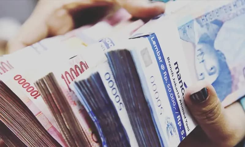 Ilustrasi rush money (Foto: Instagram @uang-rupiah)