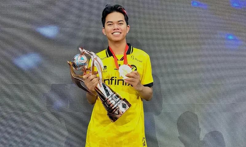 Profil dan Biodata ONIC Sanz (Foto:Instagram/@sanz_gilang10)